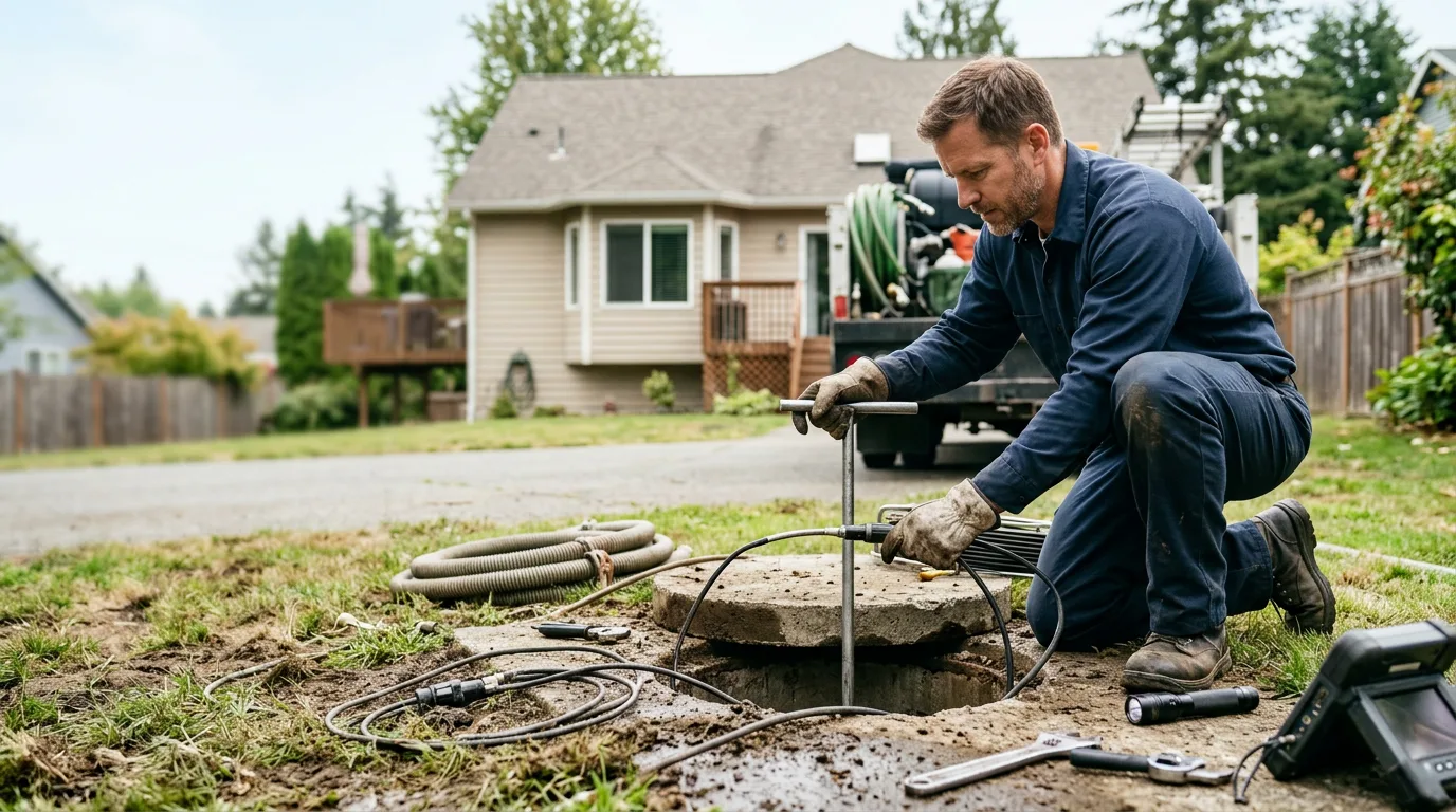 Septic Tank Pumping in Central Village, CT